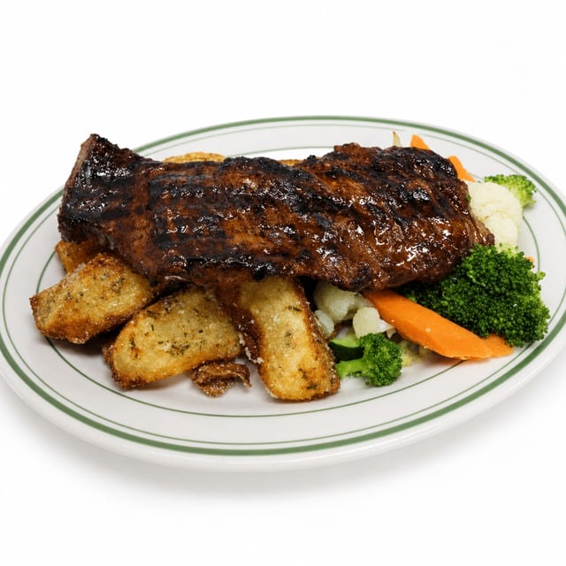 Marinated Skirt Steak.