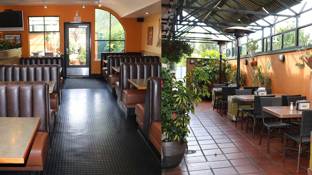 Carpo's inside-outside Tables, Carpo's Restaurant - Soquel, CA