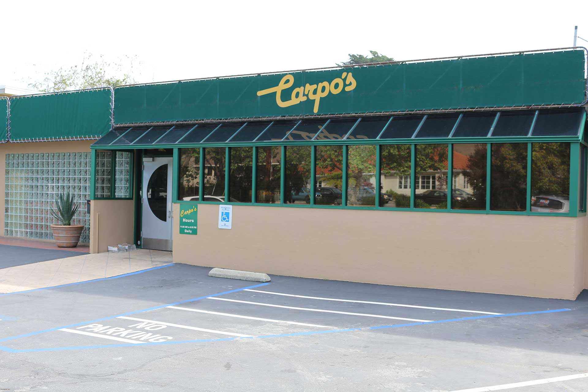 Carpo's Restaurant Front Door Carpo's Restaurant - Soquel, CA