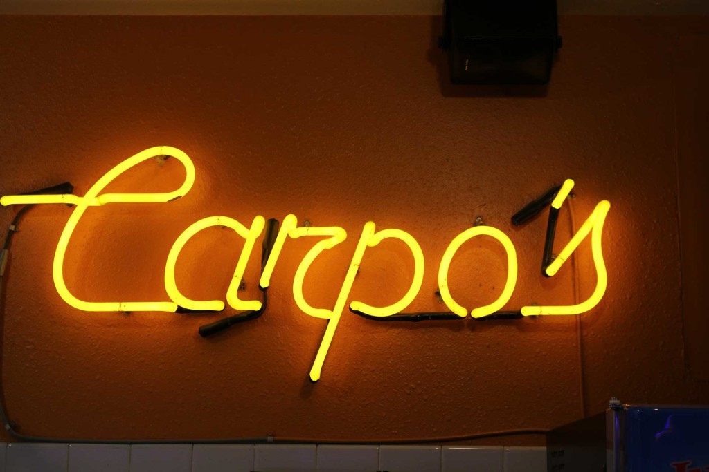 Carpo's Restaurant Signage Carpo's Restaurant - Soquel, CA